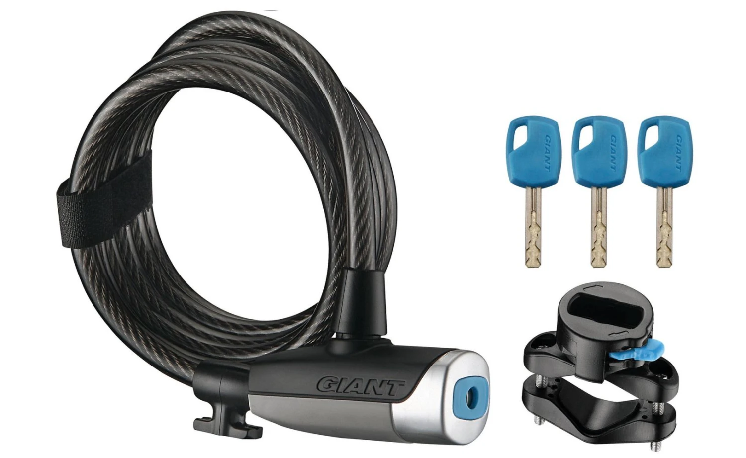 Antivol Flex Key Coil 10 - 10mm X 185cm 1 Antivol Flex Key Coil 10 - 10mm X 185cm