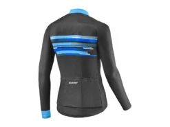 Maillot ML Rival -Magasin De Vélos RIVAL LS JERSEY BALCK BLUE REAR 02
