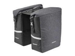 Paire De Sacoches Latérales Arrière Mik Bleu/noir L -Magasin De Vélos Transporter MIK Pannier Bag L Grey 430000138 2