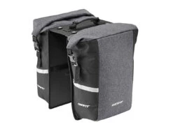 Paire De Sacoches Latérales Arrière Mik Bleu/noir -Magasin De Vélos Transporter MIK Pannier Bag M Grey 430000136 2